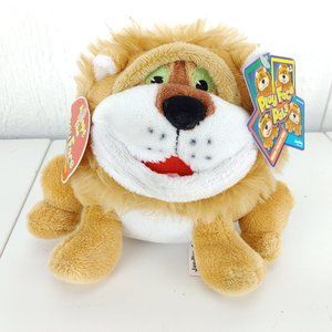 Jay at Play Face Pals Lion Plush 8" Stuffed Animal Challenge All Ages New Tags